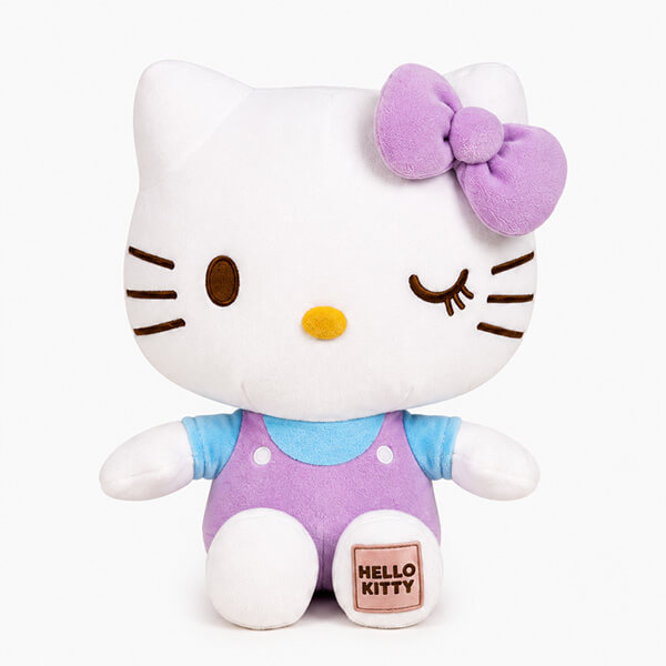 Hello Kitty plyšák - fialova classic - 25 cm