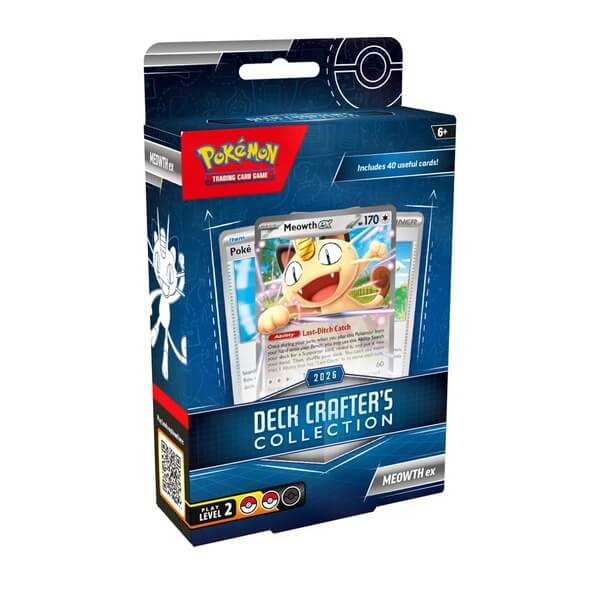 Pokémon 2026 Deck Crafters Collection – Meowth ex