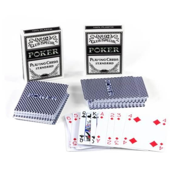 Sada 2 balíčkov plastových pokerových kariet No92