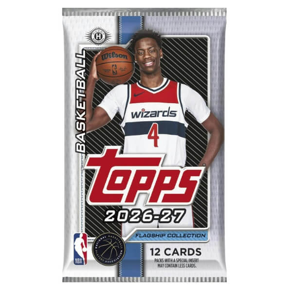 2026–2027 Topps Flagship Basketball Hobby balíček – karty NBA