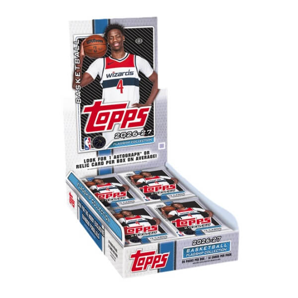 2026–2027 Topps Flagship Basketball Hobby Box – karty NBA