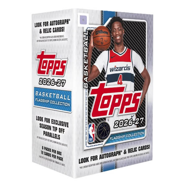 2026–2027 Topps Flagship Basketball Blaster Box – karty NBA