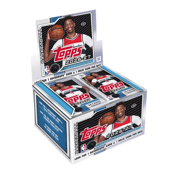 2026–2027 Topps Flagship Basketball Hobby Jumbo Box – karty NBA
