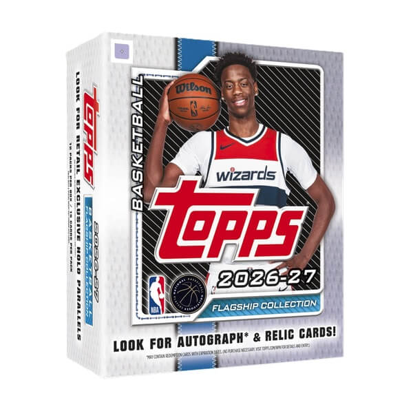 2026–2027 Topps Flagship Basketball Mega Box – karty NBA