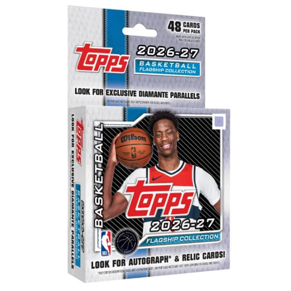 2026–2027 Topps Flagship Basketball Hanger Box – karty NBA