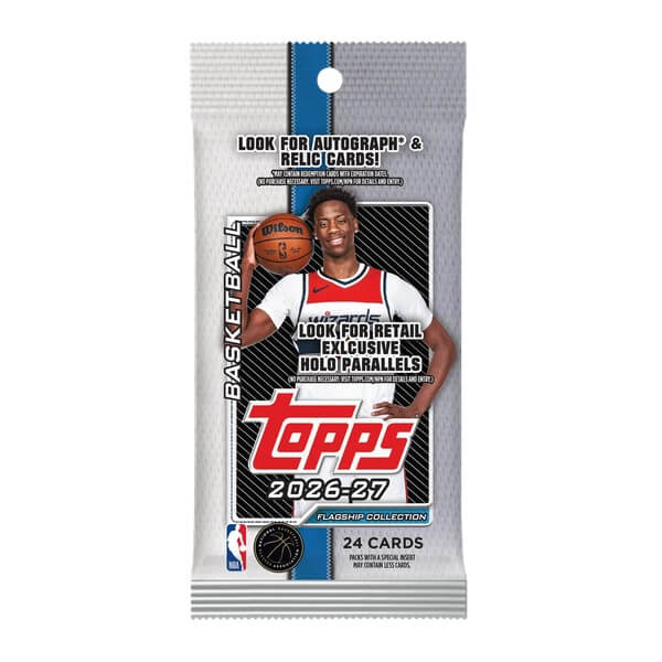 2026–2027 Topps Flagship Basketball Fat Pack – karty NBA