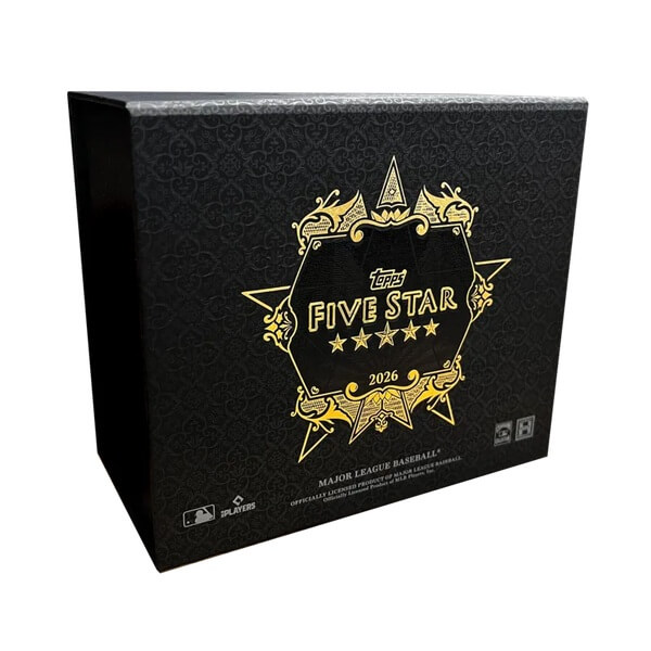 2026 Topps Five Star Baseball Hobby Box – zberateľské karty MLB