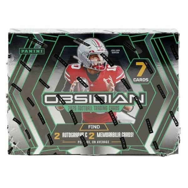 2026 Panini Obsidian Football Hobby Box – karty NFL