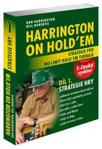 Poker kniha Harrington on Holdem první díl česky - volume 1