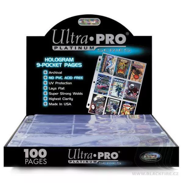 Stránka do alba UltraPro s hologramem - Platinum Series