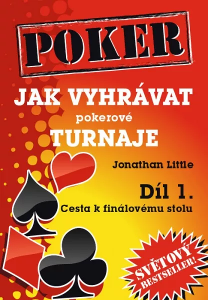 Poker kniha Jonathan Little: Jak vyhrávat pokerové turnaje - 1. díl