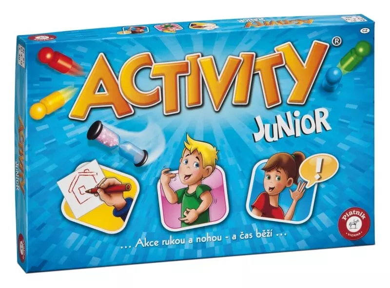 Dosková hra Activity Junior v češtině