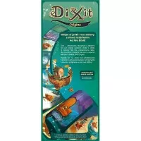 Hra Dixit 4. rozšíření - Origins - zadní strana krabice