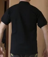 Černá Magic polo košile CMUS velikost XL - zadek
