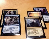 Magic the Gathering Speed vs. Cunning Duel Decks - pohled na karty
