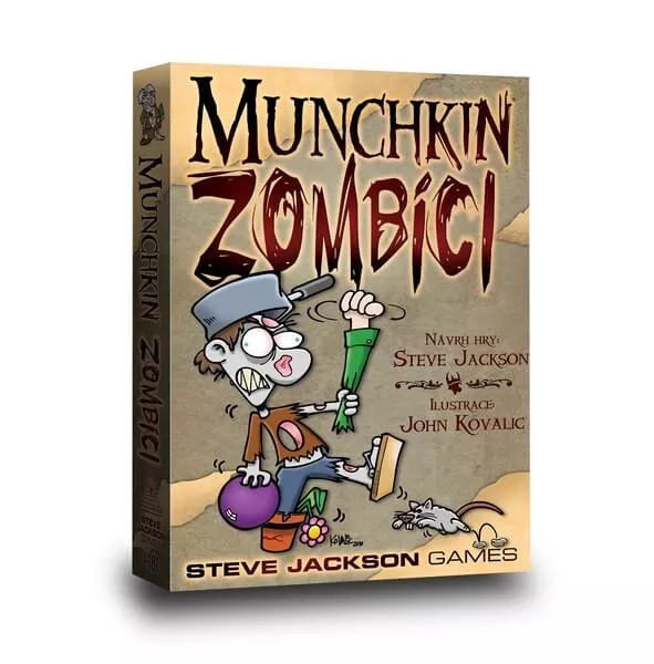 Desková karetní hra Munchkin - Zombíci v češtině