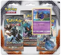 Pokémon Sun and Moon - Burning Shadows 3 Pack Blister - Cosmog