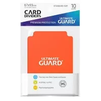 Ultimate Guard Card Dividers Standard Size Orange (10)