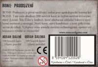 Rone - rozšíření Probuzení v češtině - zadní strana krabice