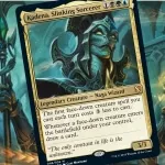 Magic the Gathering Commander 2019 - Faceless Menace - Kadena, Slinking Sorcerer