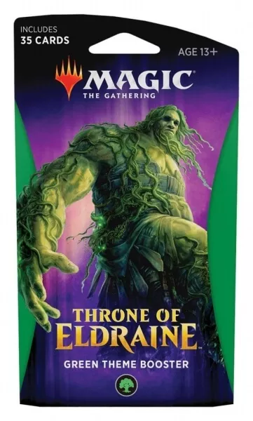 Magic the Gathering Throne of Eldraine Theme Booster - Green