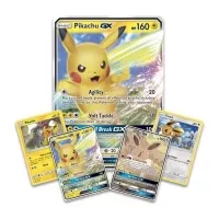 Pokémon Pikachu-GX &amp; Eevee-GX Special Collection - foilové promo karty