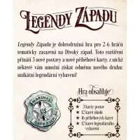 Legendy Západu: rozšíření 2 – Hodný, zlý a pohledný - zadní strana krabice