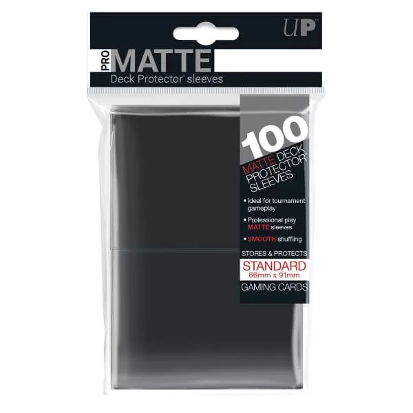Obaly na karty Ultra Pro Pro-Matte Black 100 ks