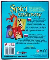 Spící královny - zadní strana krabice