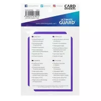 Ultimate Guard Card Dividers - zadní strana balení