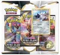 Pokémon Sword and Shield- Rebel Clash 3 Pack Blister - Duraludon