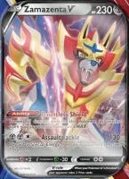 Pokémon Legends of Galar Tin - Zamazenta V - karta
