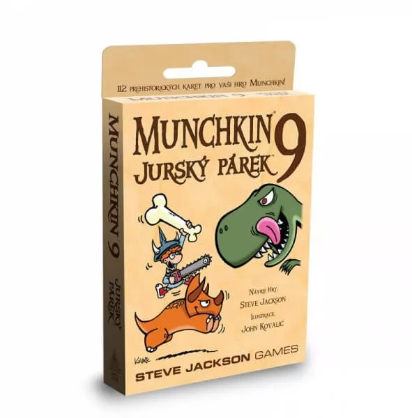 Desková karetní hra Munchkin 9: Jurský párek