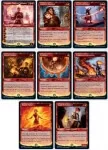 Magic the Gathering Signature Spellbook - Chandra - obrázky karet