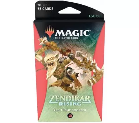 Magic the Gathering Zendikar Rising Theme Booster - Red