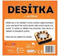 Desitka: 1. rozšíření - rozšíření deskové hry Desítka od Mindoku