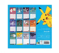 Pokémon mini kalendář 2021 - nástěnný, čtvercový