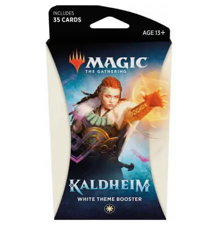 Magic the Gathering Kaldheim Theme Booster - White