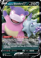 Slowbro Pokémon karta z plechovky