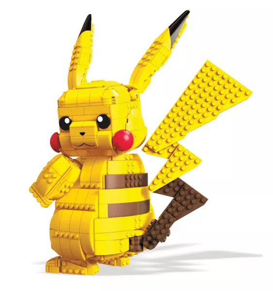 Pokémon figurka Pikachu Jumbo - Mega Construx 33 cm