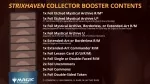 obsah Strixhaven School of Mages collector booster baleni