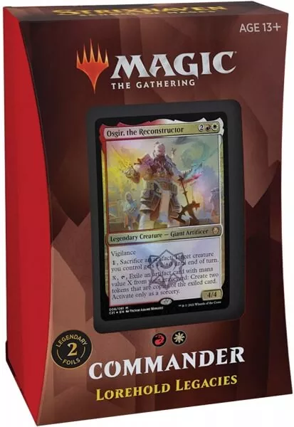 Magic the Gathering Strixhaven: School of Mages Commander 2021 - Lorehold Legacies