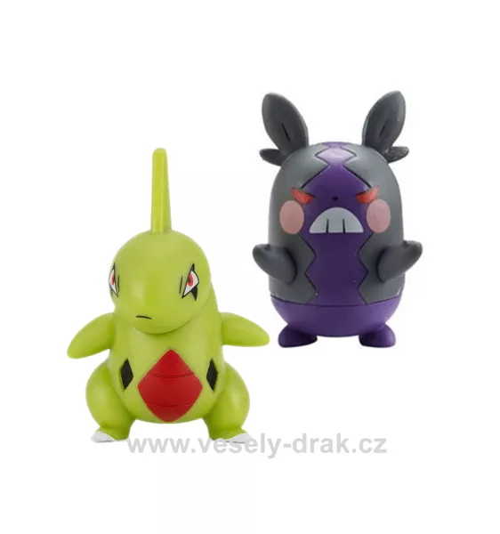 Pokémon akčná figúrka Larvitar a Morpeko 5 cm