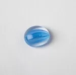 Chessex Gaming Glass Stones - Dark Blue Catseye