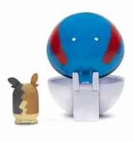 Pokémon figurka Morpeko + Great Ball (Pokémon Clip and Go)
