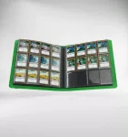 Album na karty Gamegenic Prime 24-Pocket Green - otevřené