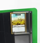 Album na karty Gamegenic Prime 24-Pocket Green - vlkádání karet ze strany