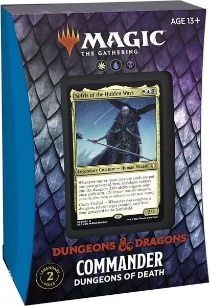 Magic the Gathering Adventures in the Forgotten Realms Commander - Dungeons of Death