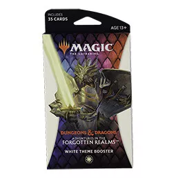 Magic the Gathering Adventures in the Forgotten Realms Theme Booster - White