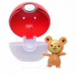 Pokémon hračka Clip and Go Teddiursa + Pokéball